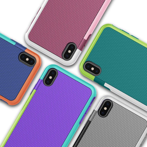 Hybrid Gel Rubber Anti-Slip Silicon ShockProof Cover